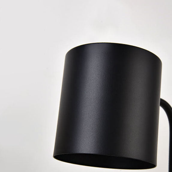 Japońska minimalistyczna lampka stołowa z drewnianą podstawą i podgrzewaczem do świec, z funkcją ściemniania