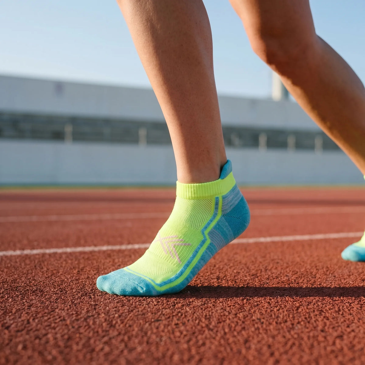 Sportowe skarpetki do kostki z wyściełanym zapiętkiem i mieszanki bawełny