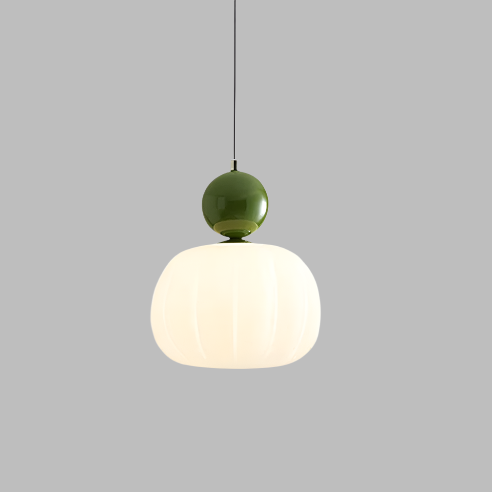 Wisząca lampa z okrągłym organicznym dyfuzorem akrylowym