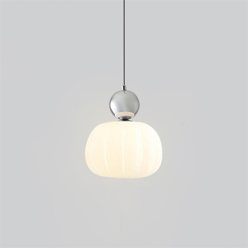Wisząca lampa z okrągłym organicznym dyfuzorem akrylowym