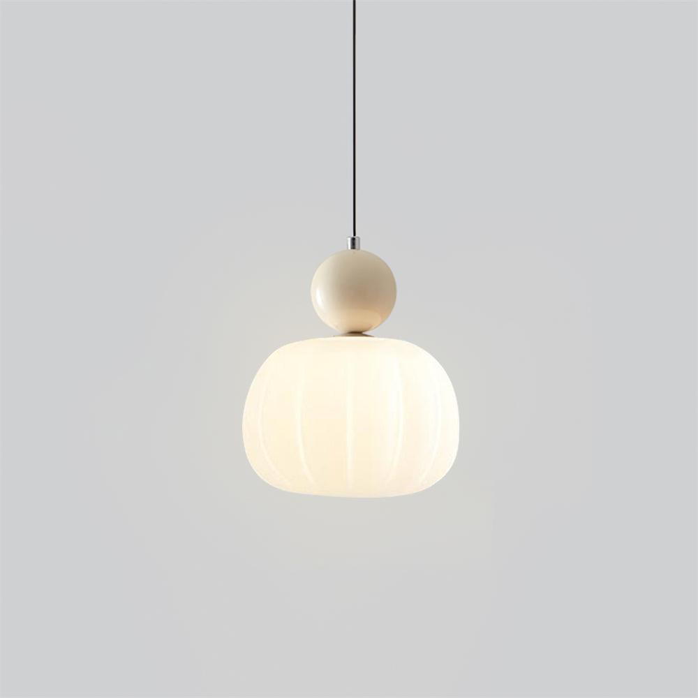 Wisząca lampa z okrągłym organicznym dyfuzorem akrylowym