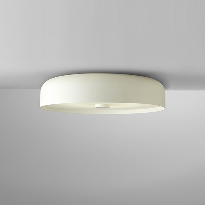 Nordycka retro okrągła minimalistyczna lampa sufitowa do montażu bezpośredniego