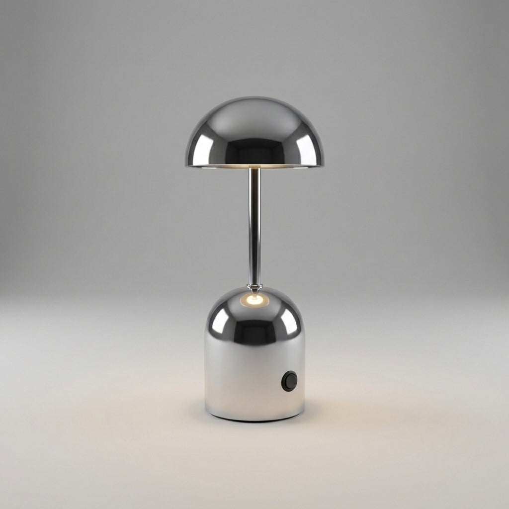 Skandynawska metalowa lampa biurkowa z regulacją jasności i funkcją ściemniania