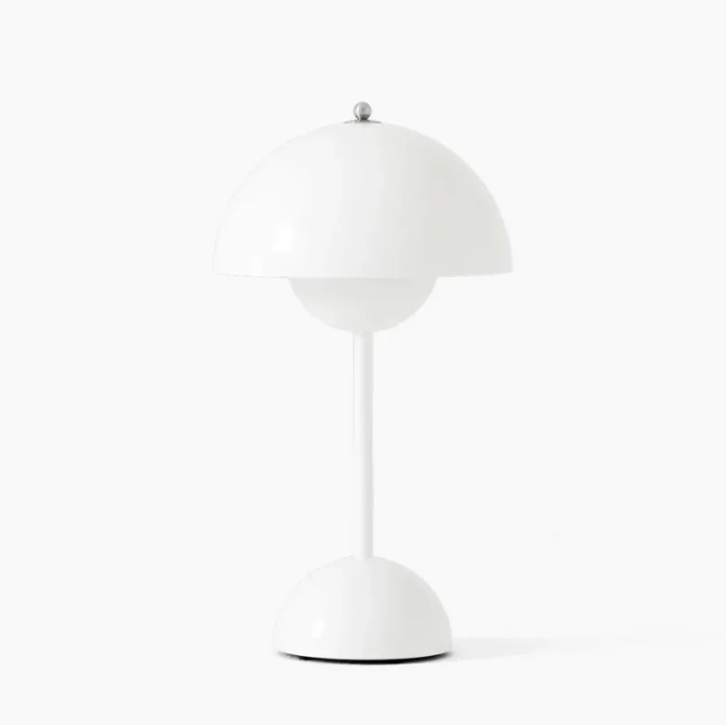 Elegancka minimalistyczna skandynawska lampa stołowa ze sterowaniem dotykowym i funkcją ściemniania