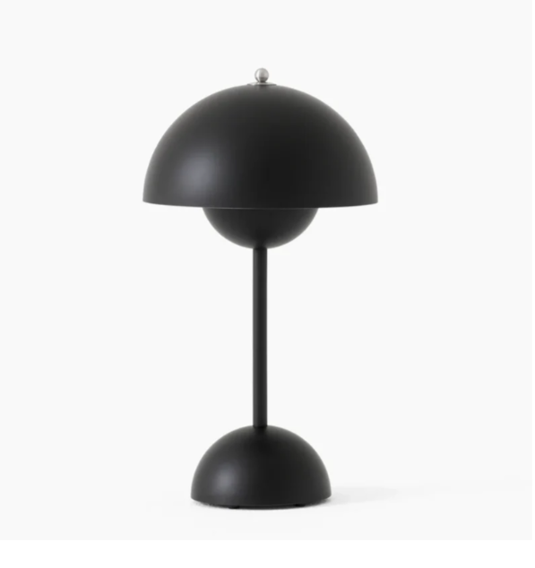 Elegancka minimalistyczna skandynawska lampa stołowa ze sterowaniem dotykowym i funkcją ściemniania