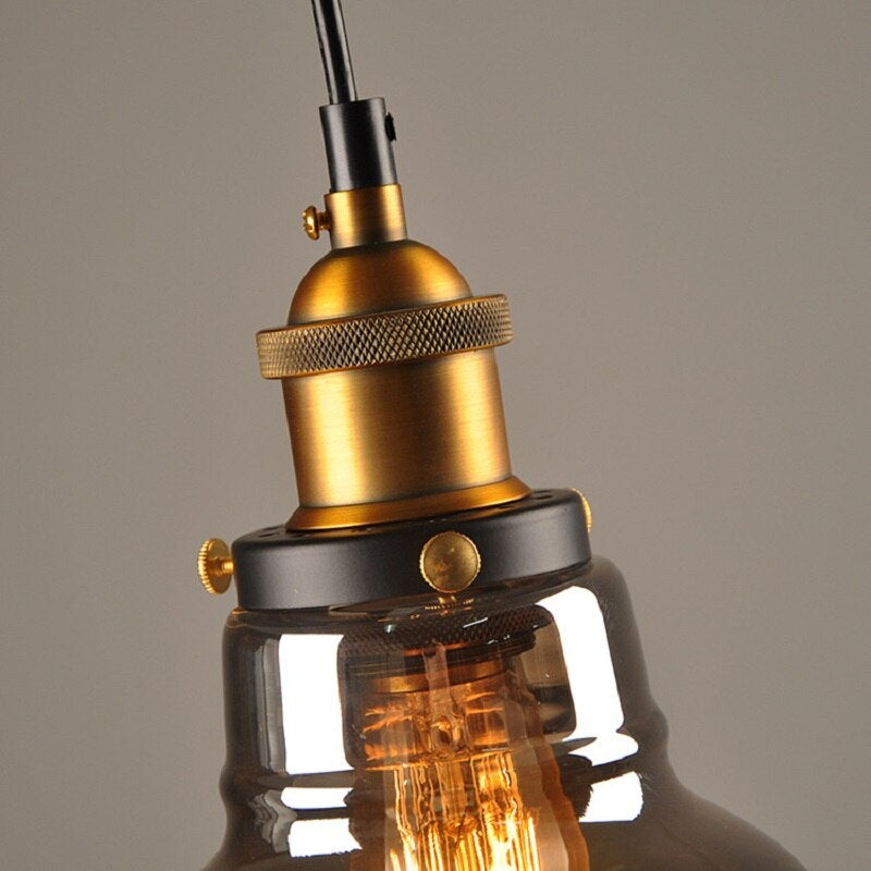 Cylindryczna lampa wisząca ze szkła kryształowego z regulacją wysokości