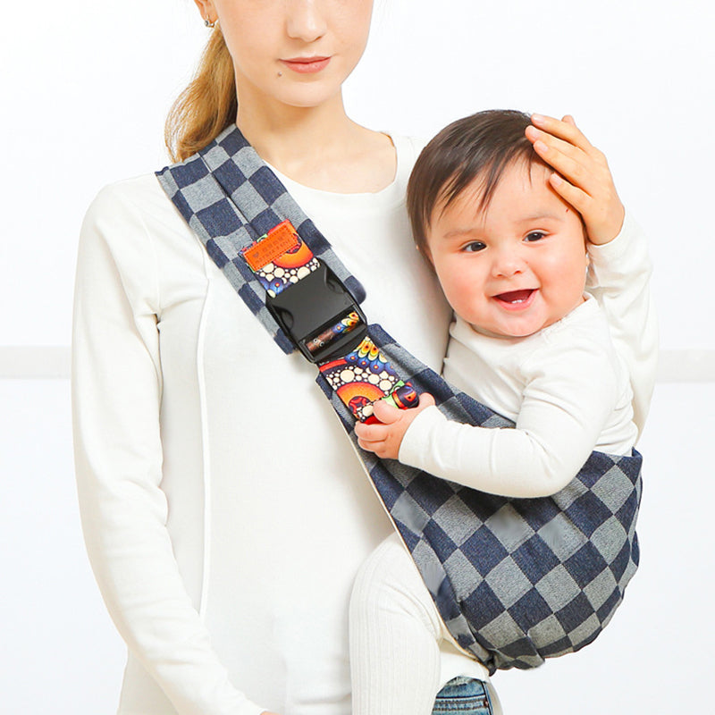 Ergonomiczne regulowane nosidełko dla niemowląt z klamrą, przewiewną tkaniną i możliwością noszenia w wielu pozycjach