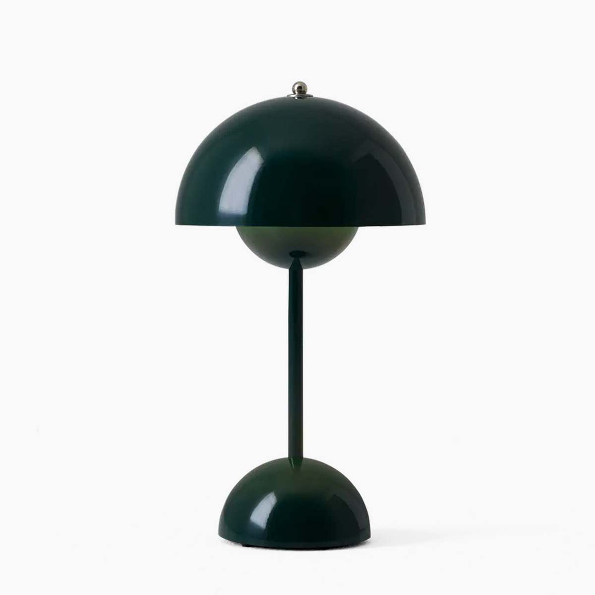 Bezprzewodowa ładowalna lampa stołowa w stylu retro, w kształcie kuli, z funkcją ściemniania