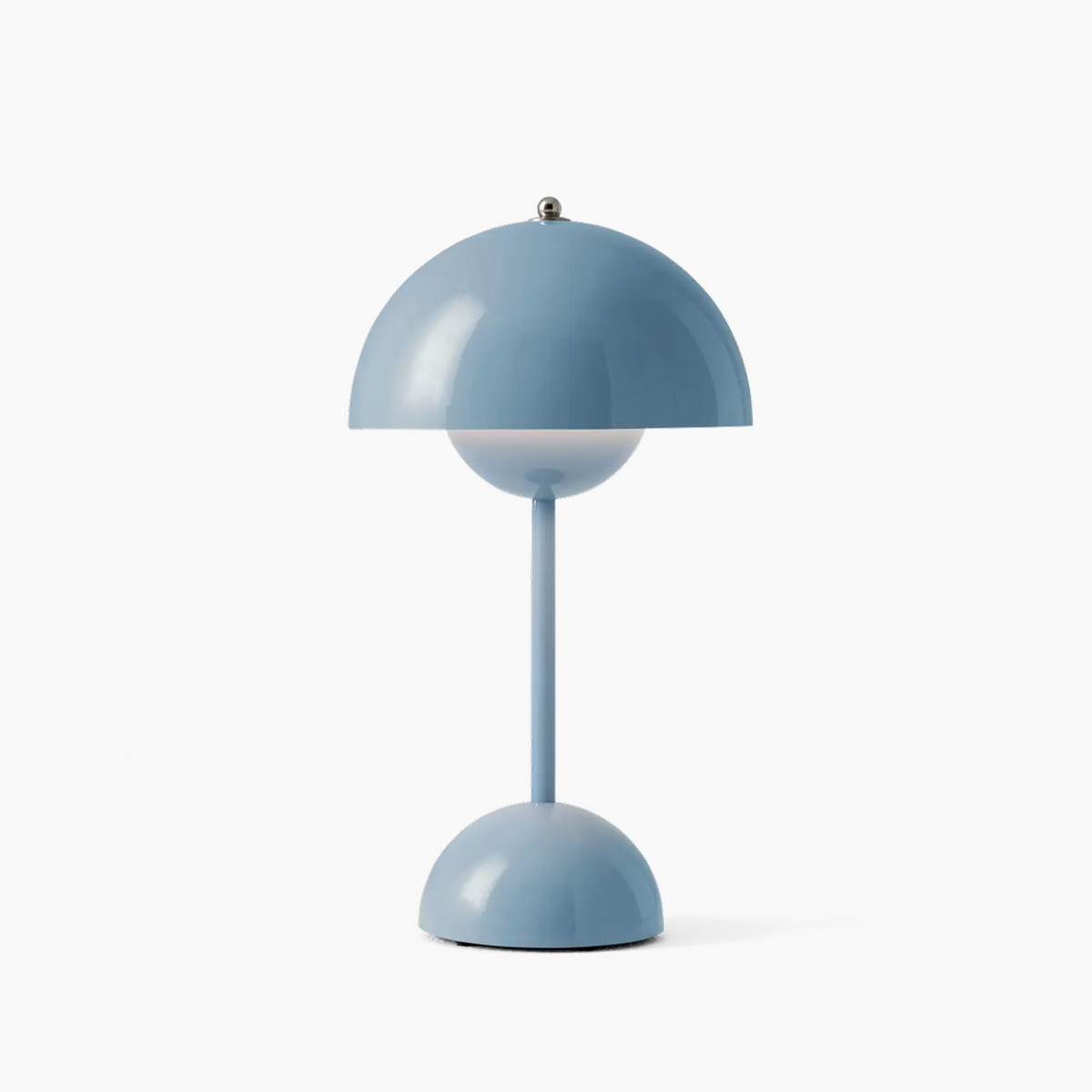 Bezprzewodowa ładowalna lampa stołowa w stylu retro, w kształcie kuli, z funkcją ściemniania