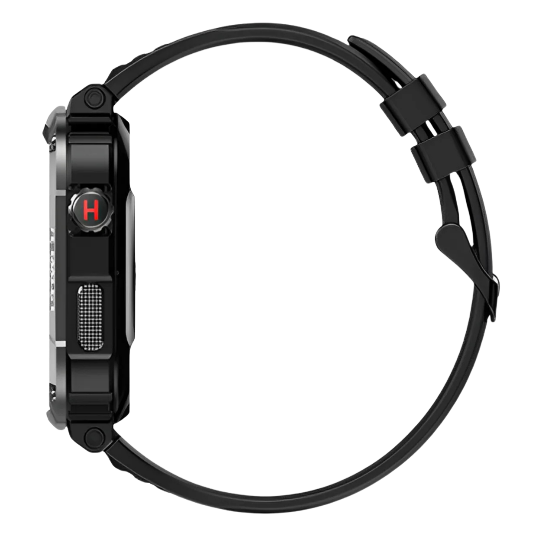 Wytrzymały, wstrząsoodporny i wodoodporny smartwatch do monitorowania zdrowia dla mężczyzn