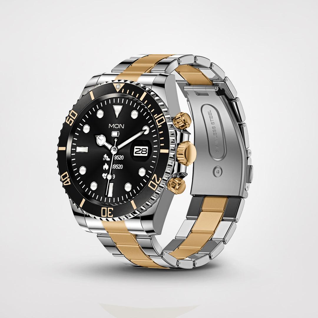 Elegancki, minimalistyczny smartwatch z Bluetooth i monitorowaniem stanu zdrowia oraz tętna