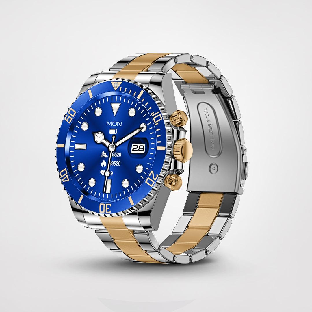 Elegancki, minimalistyczny smartwatch z Bluetooth i monitorowaniem stanu zdrowia oraz tętna