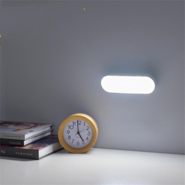 Bezprzewodowa lampa ścienna z magnetycznym czujnikiem ruchu i akumulatorem