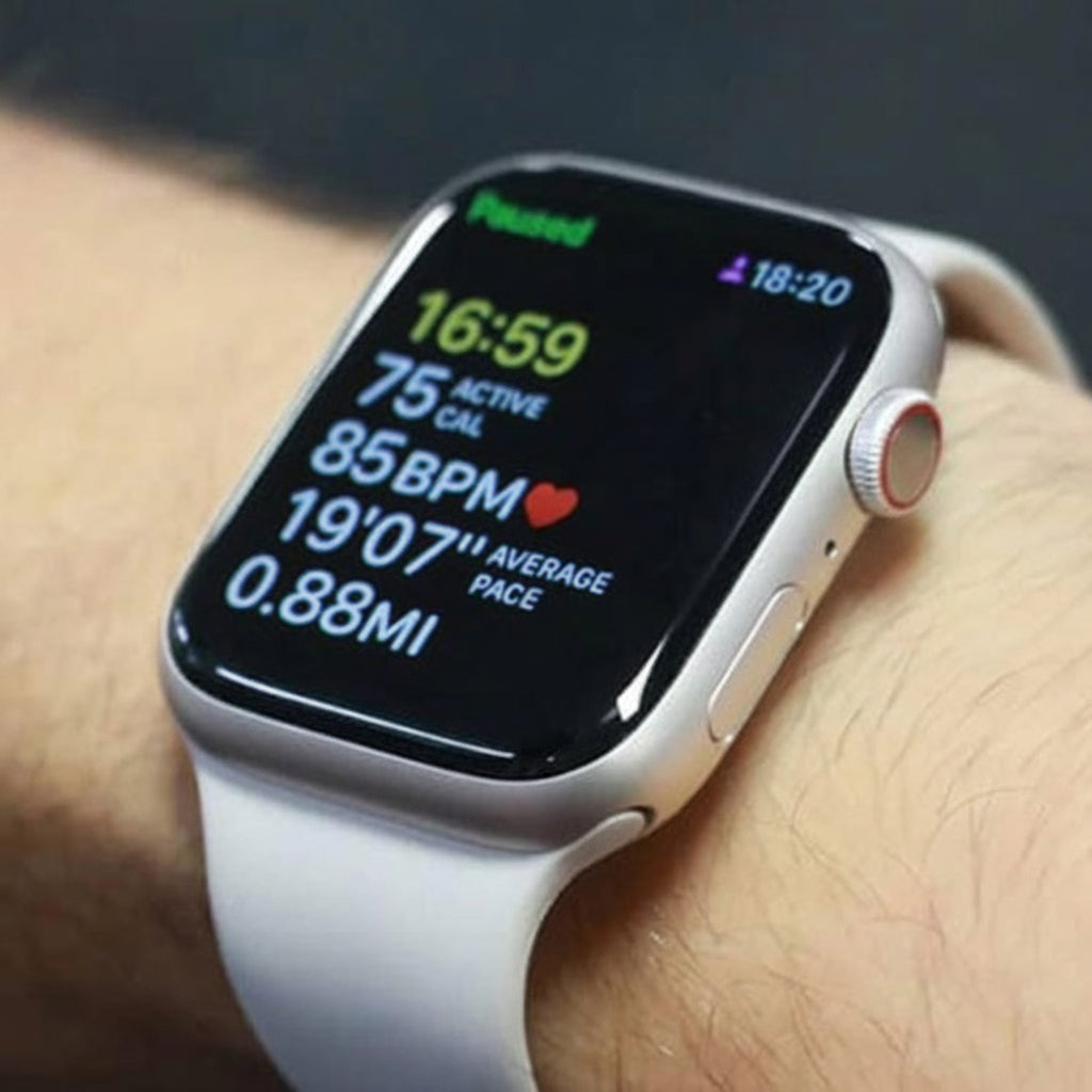 Smartwatch z pomiarem ciśnienia krwi i poziomu cukru, połączeniami Bluetooth i monitorem aktywności