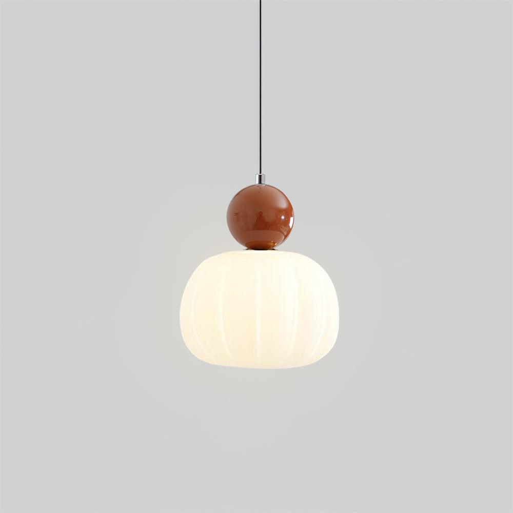 Wisząca lampa z okrągłym organicznym dyfuzorem akrylowym