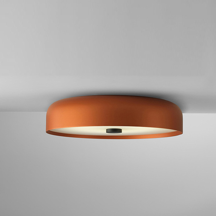Nordycka retro okrągła minimalistyczna lampa sufitowa do montażu bezpośredniego