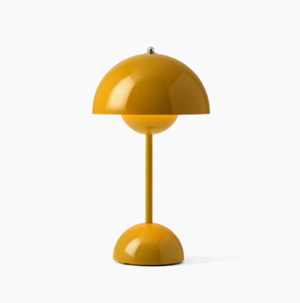 Elegancka minimalistyczna skandynawska lampa stołowa ze sterowaniem dotykowym i funkcją ściemniania