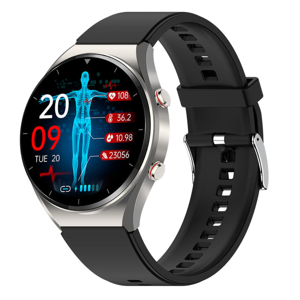 Ładowany smartwatch z ekranem dotykowym do noszenia, monitorujący aktywność fizyczną