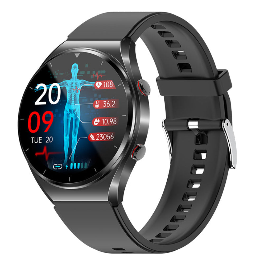 Ładowany smartwatch z ekranem dotykowym do noszenia, monitorujący aktywność fizyczną