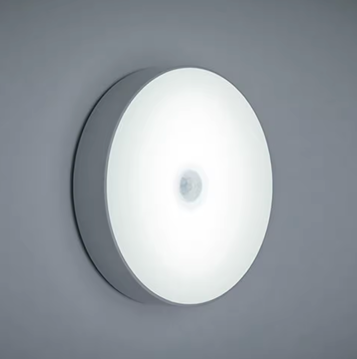 Kompaktowy magnetyczny bezprzewodowy czujnik ruchu z ładowaniem, lampka nocna