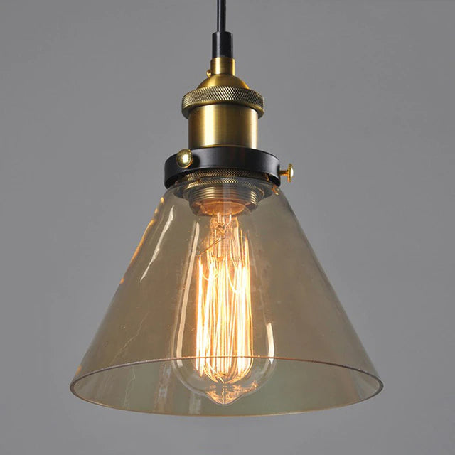 Cylindryczna lampa wisząca ze szkła kryształowego z regulacją wysokości