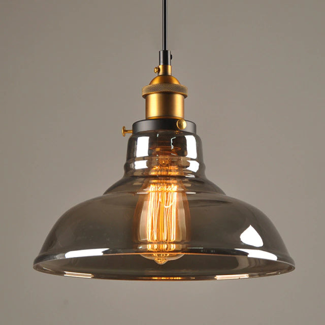 Cylindryczna lampa wisząca ze szkła kryształowego z regulacją wysokości