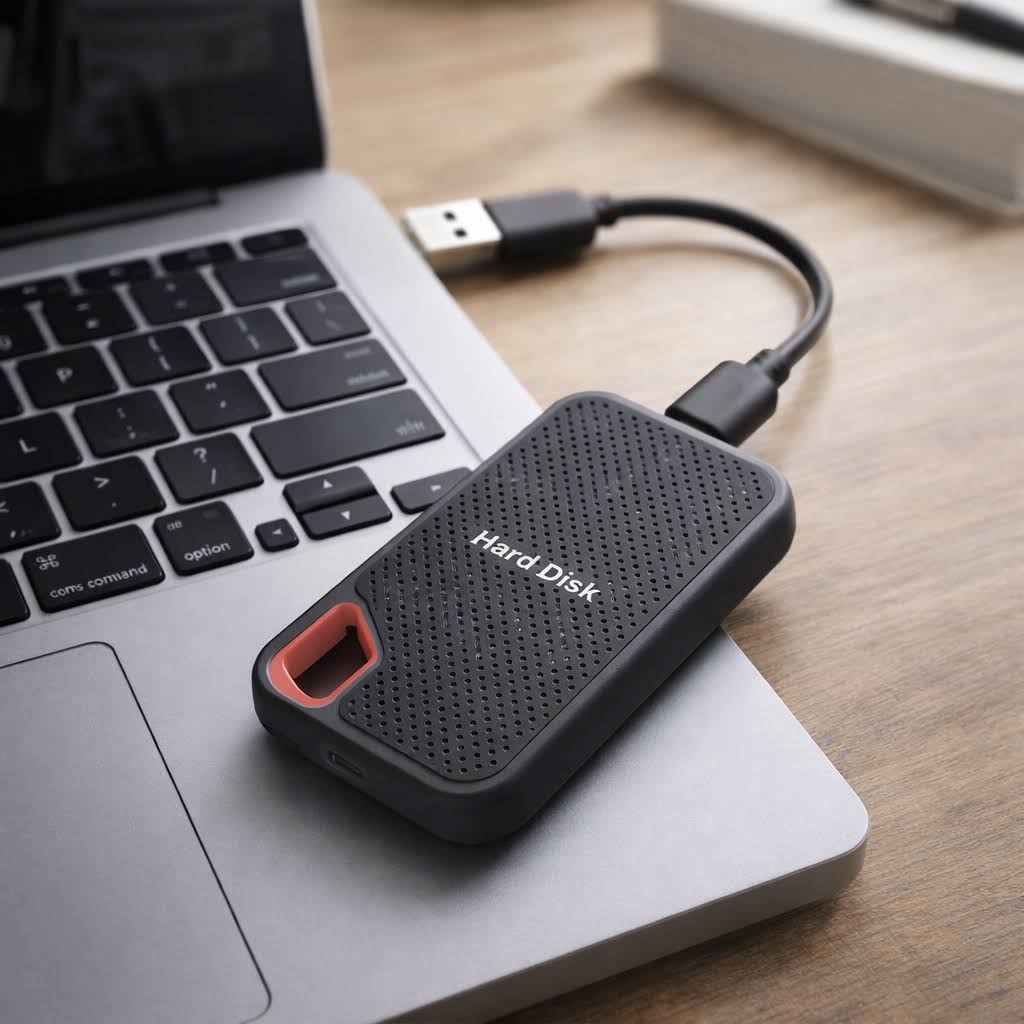 Kompaktowy przenośny zewnętrzny dysk SSD z obudową ze stopu aluminium i złączem Type-C