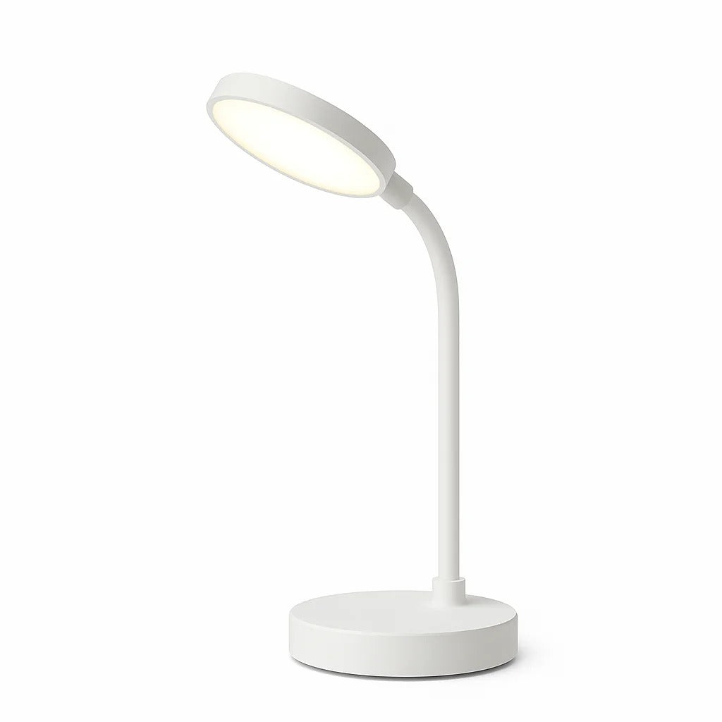 Regulowana lampa stołowa na biurko z ładowaniem, dotykowym sterowaniem, wieloma trybami i szyjką łabędzią