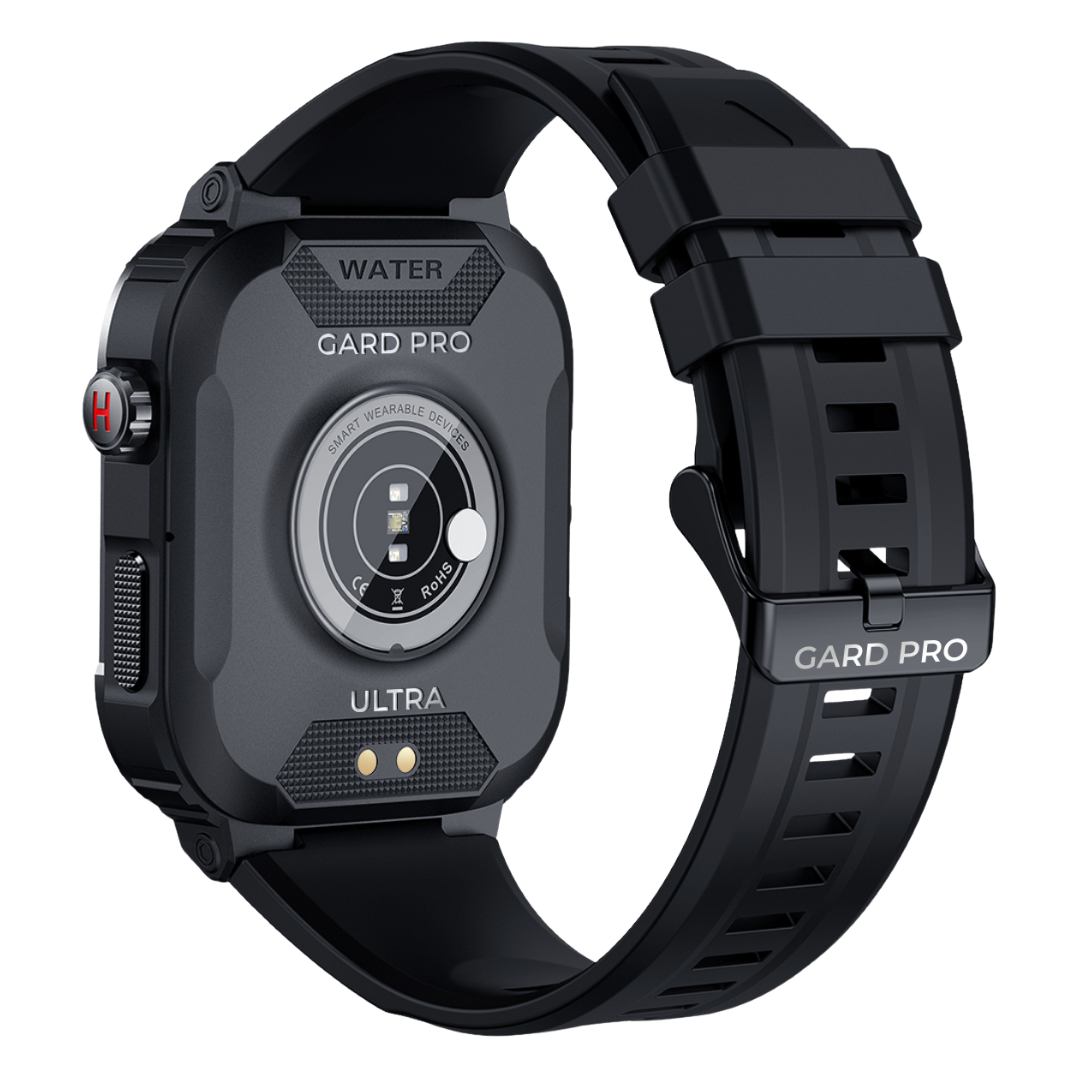 Wytrzymały, wstrząsoodporny i wodoodporny smartwatch do monitorowania zdrowia dla mężczyzn