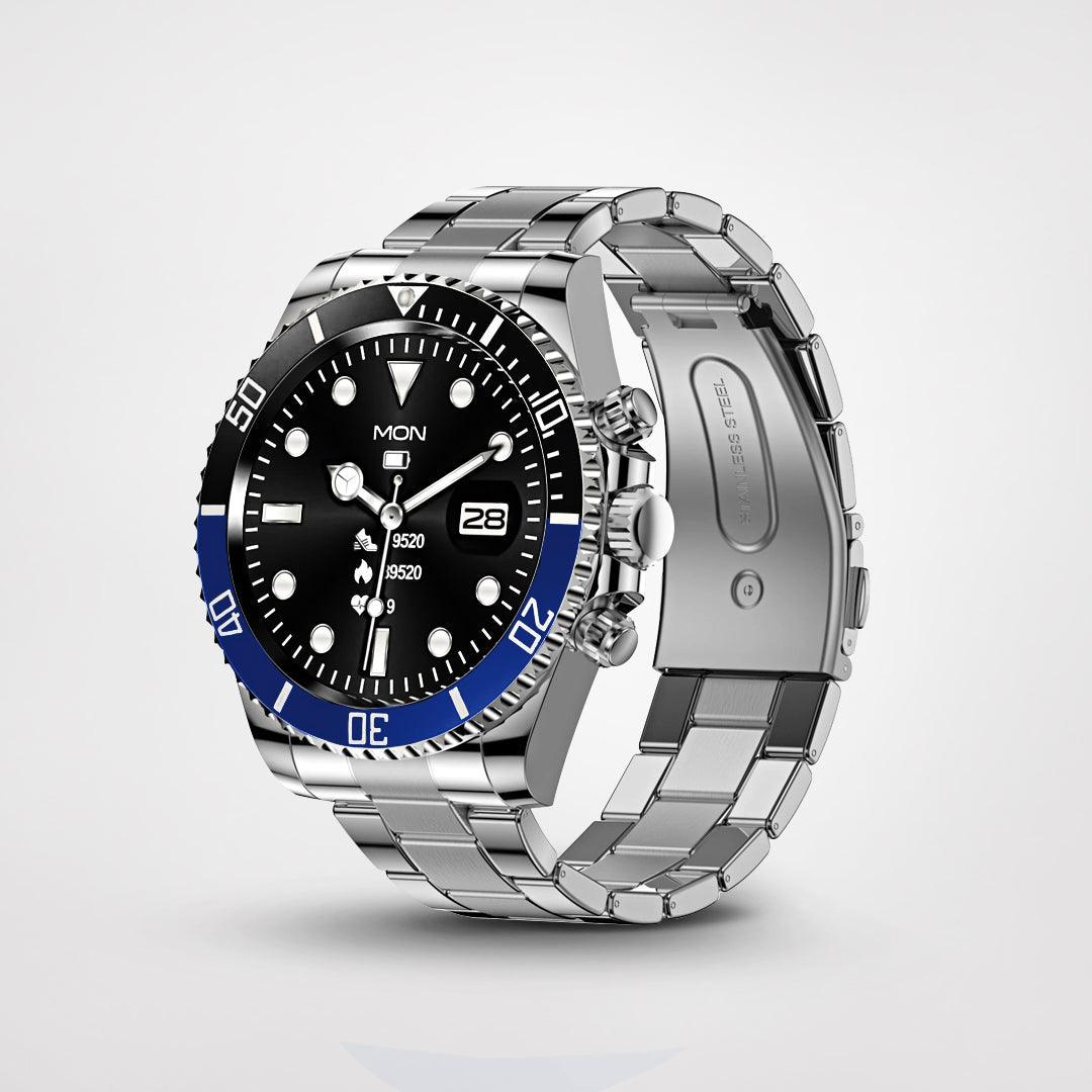 Elegancki, minimalistyczny smartwatch z Bluetooth i monitorowaniem stanu zdrowia oraz tętna