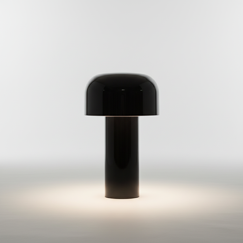 Elegancka bezprzewodowa lampa stołowa w kształcie grzyba ze sterowaniem dotykowym